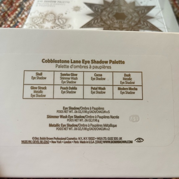 BOBBI BROWN Cobblestone Lane Eye Shadow Palette. Limited edition - sold out NIB - Picture 2 of 5